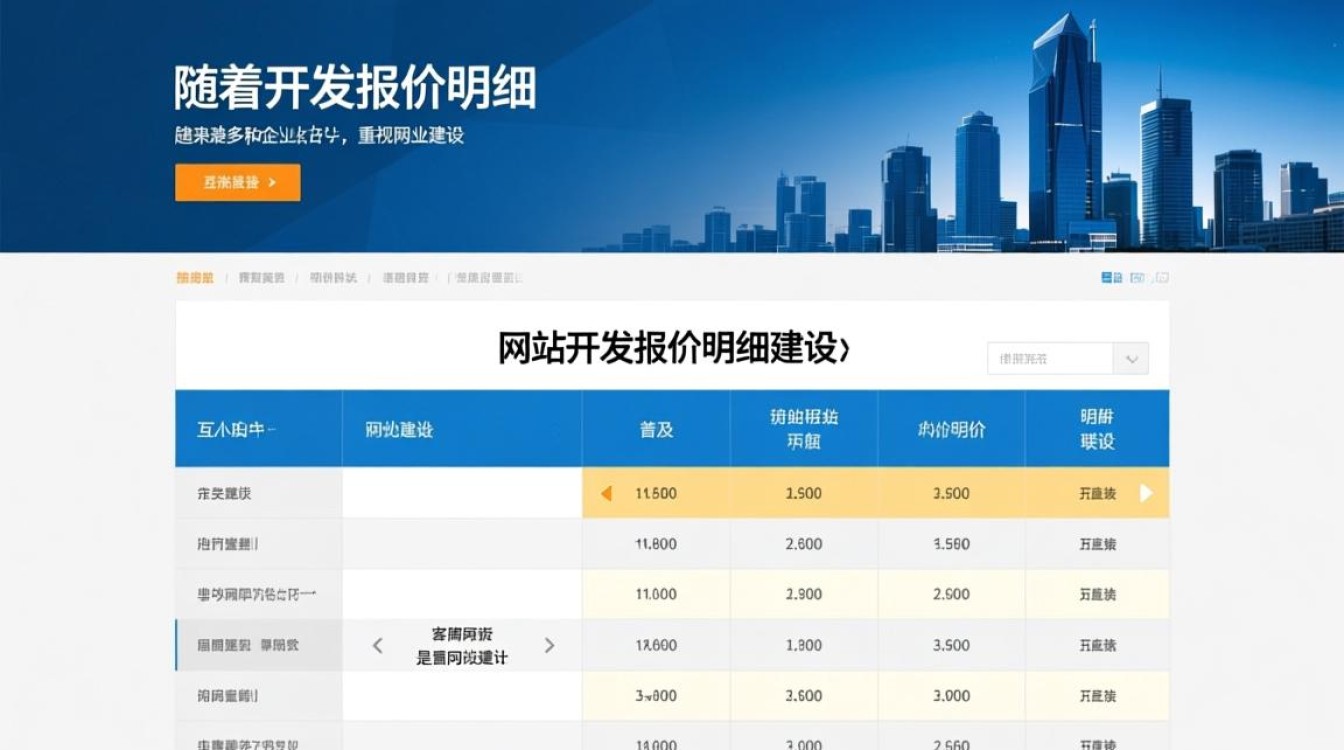 网站开发报价明细表，其中费用构成是否合理？如何确保性价比最高？
