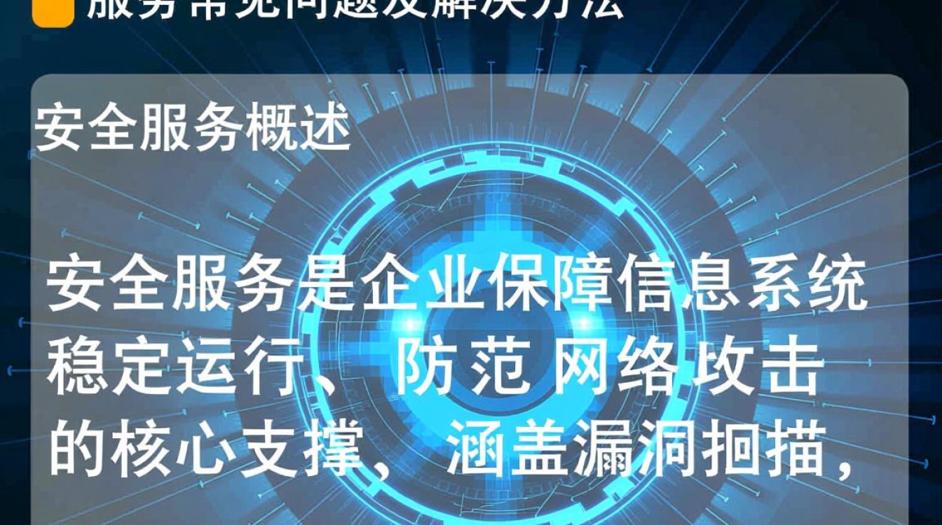 安全服务常见问题有哪些？解决方法是什么？