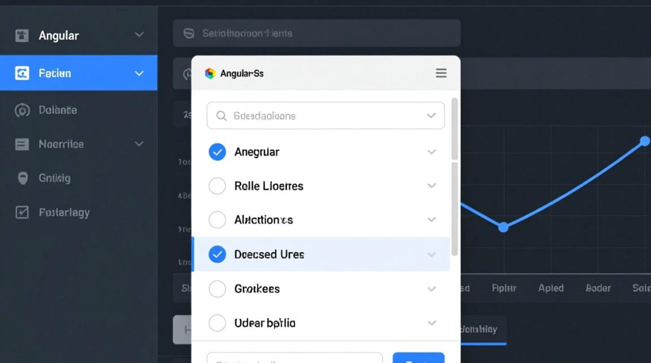AngularJS下拉列表如何动态绑定数据并实现多选功能？