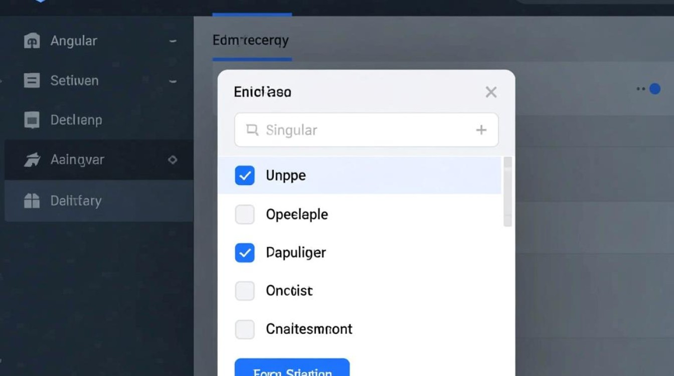 AngularJS下拉列表如何动态绑定数据并实现多选功能？