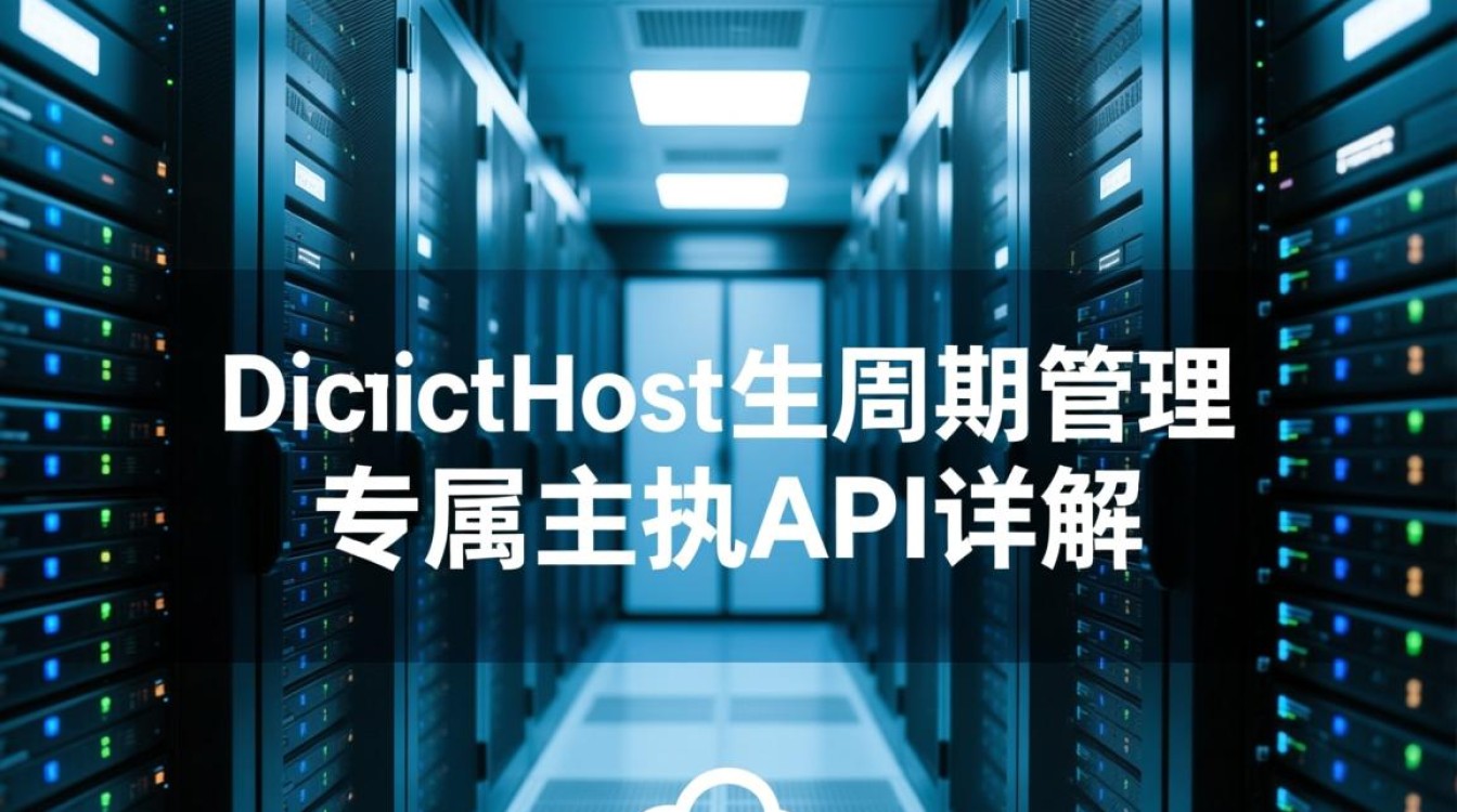 ListServersDedicatedHost API中，如何有效管理云服务器生命周期？