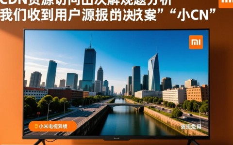 小米电视海报CDN资源访问故障，影响哪些地区及产品？