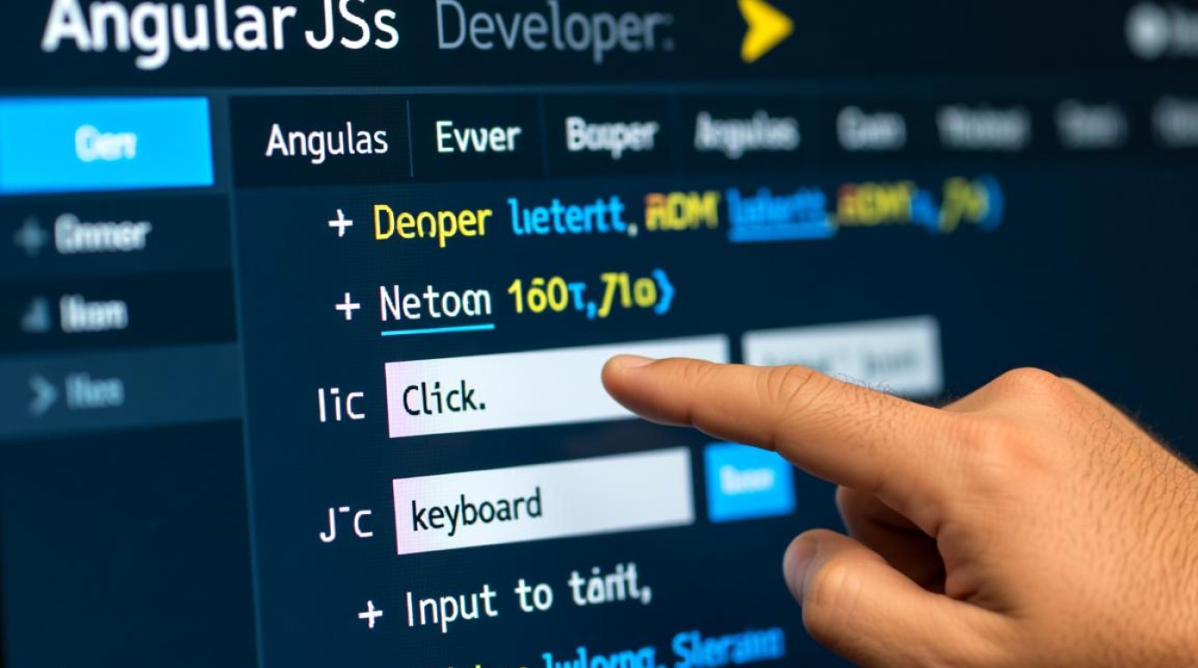 AngularJS绑定事件时，如何解决作用域与事件处理不生效的问题？