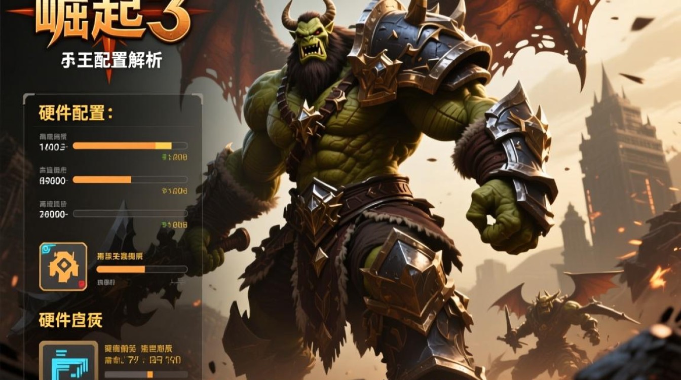 崛起3 泰坦之王配置详解，这款游戏配置要求高吗？