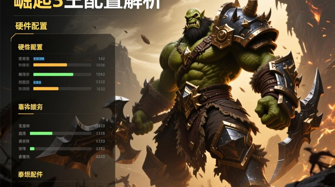 崛起3 泰坦之王配置详解，这款游戏配置要求高吗？