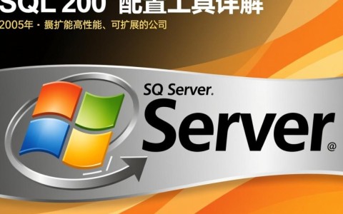 SQL Server 2005配置工具中隐藏的功能，为何如此神秘？