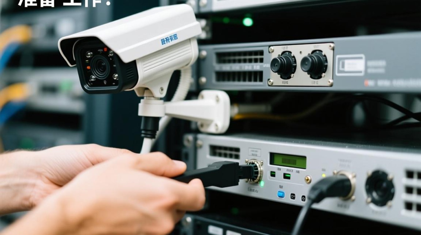 监控服务器与摄像头连接过程中，有哪些关键步骤和注意事项？