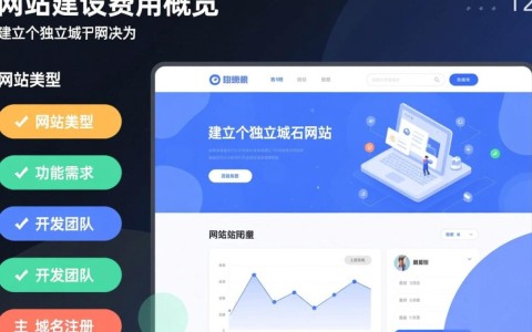 建独立域名网站费用是多少？与普通网站建设成本有何差异？