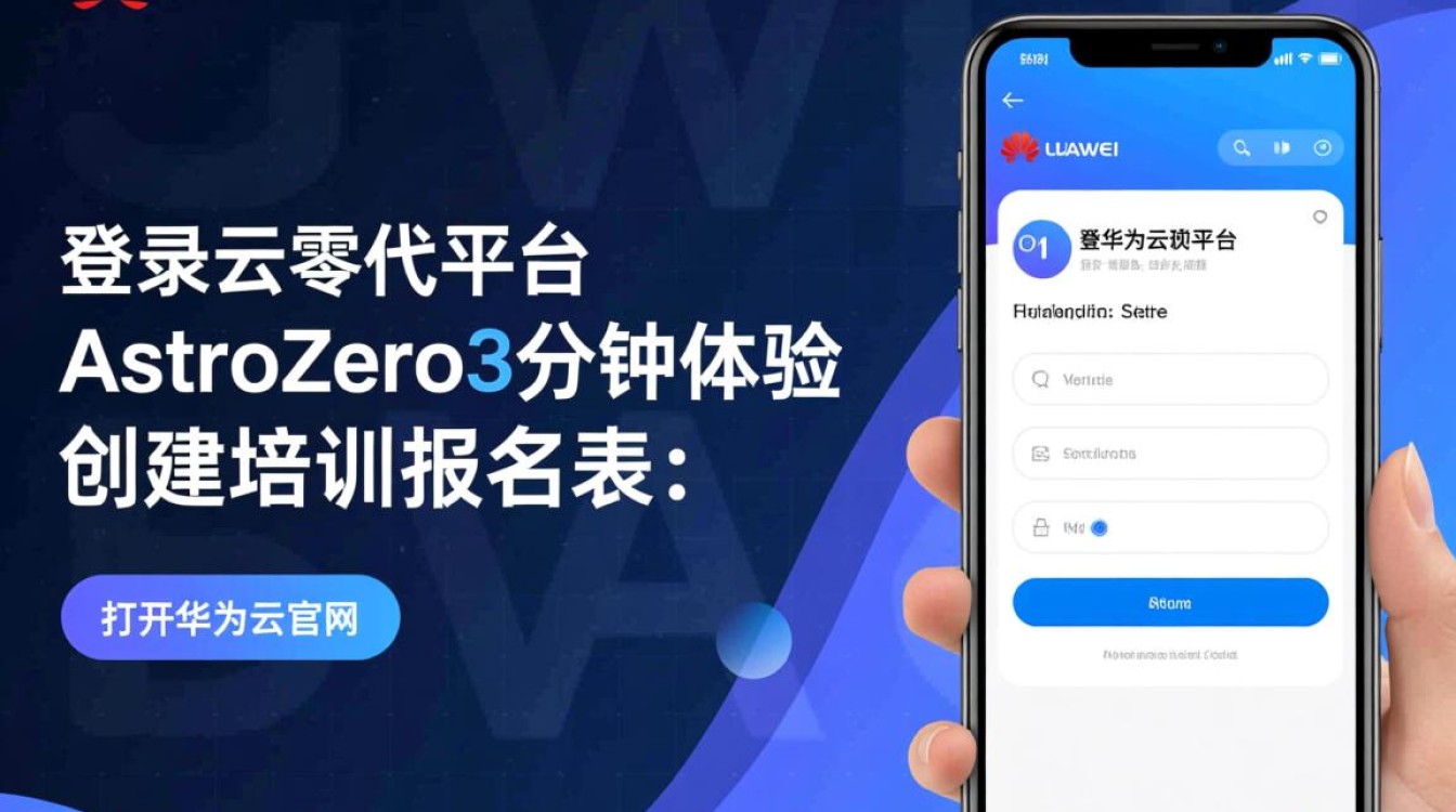 华为云AstroZero零代码平台，3分钟真的能轻松制作培训报名表吗？