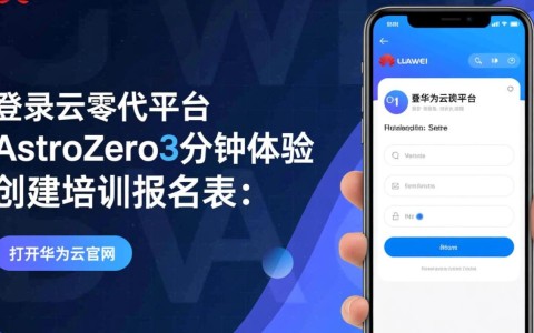 华为云AstroZero零代码平台,3分钟真的能轻松制作培训报名表吗?