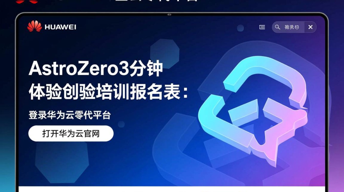 华为云AstroZero零代码平台，3分钟真的能轻松制作培训报名表吗？