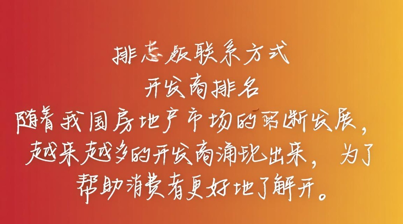2025年开发商排名榜单揭晓，如何获取各开发商联系方式？