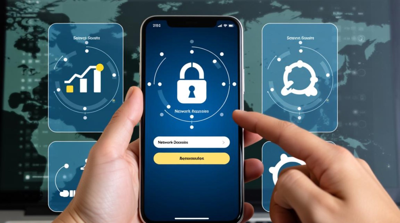 如何为Android应用设置特定网络访问限制？
