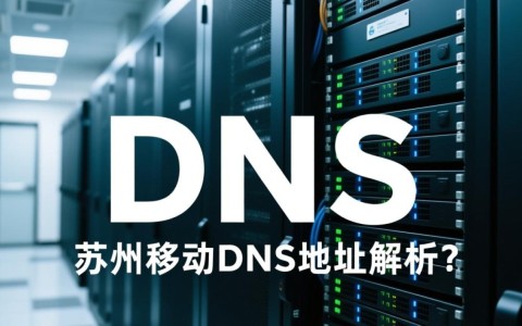 江苏苏州移动服务器dns地址查询，具体地址是？