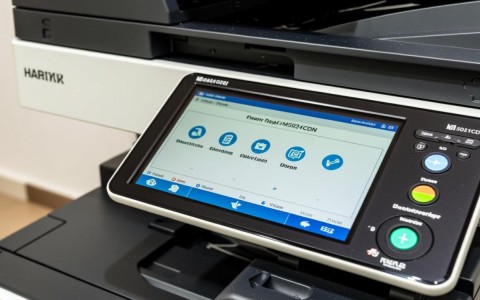 京瓷m5021cdn打印机屏幕黑屏无显示，故障原因及解决方法是什么？