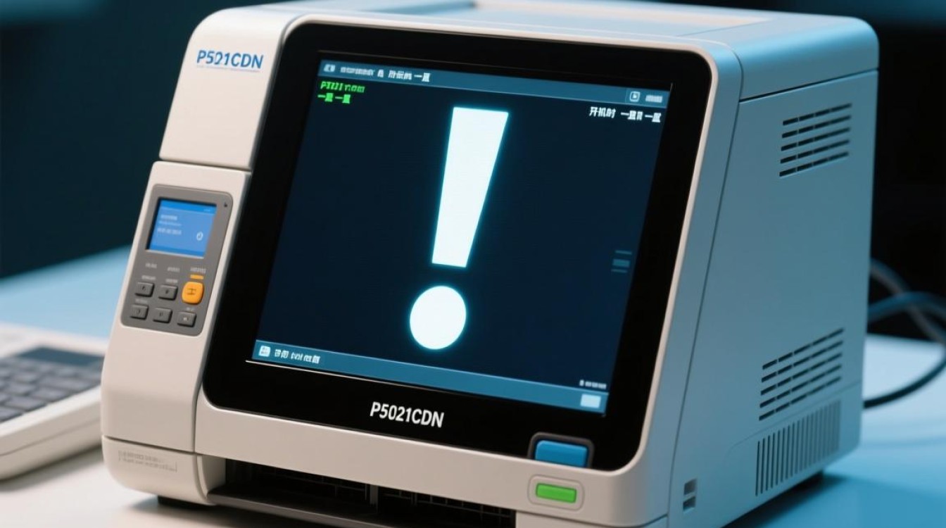 p5021cdn开机持续出现感叹号,是什么原因导致设备无法正常启动? p5021cdn开机持续出现感叹号,是什么原因导致设备无法正常启动?