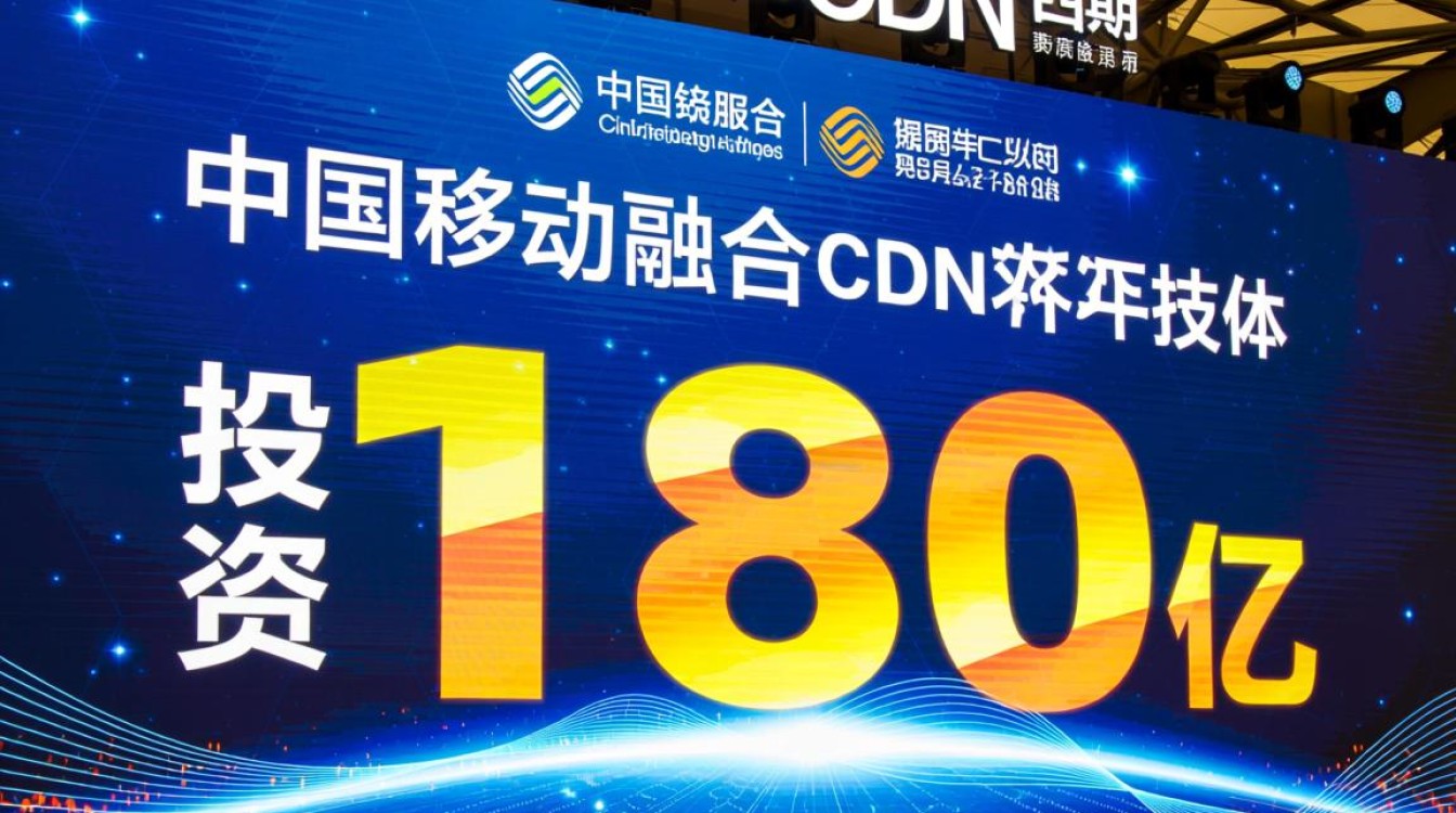 中国移动融合CDN四期投资180亿，这背后有何战略考量与市场影响？