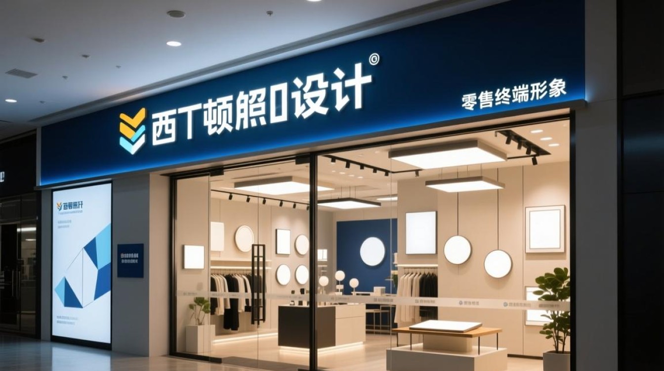 CDN西顿照明SI零售终端形象设计，其独特之处和创新理念如何体现？