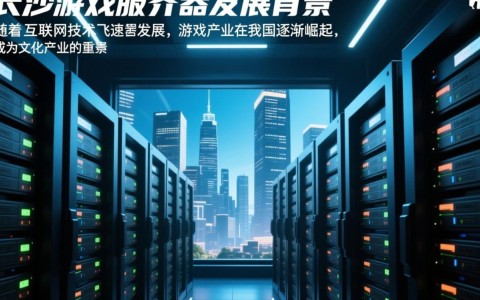 长沙游戏服务器，为何在这座城市成为行业焦点？
