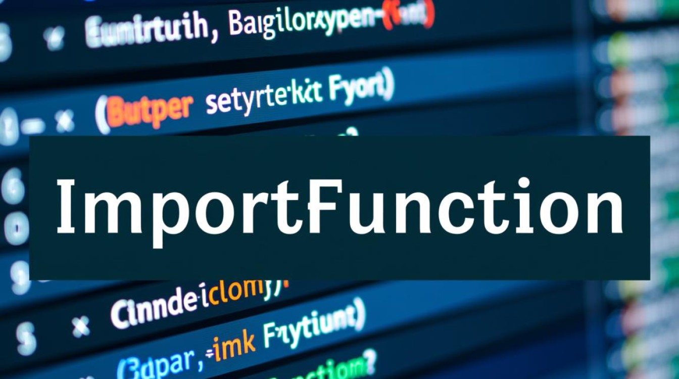 导入函数ImportFunction，函数导入导出及工作流API应用中的疑问解析？