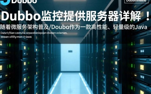 如何有效监控Dubbo服务器，确保Dubbo监控提供的服务器稳定运行？