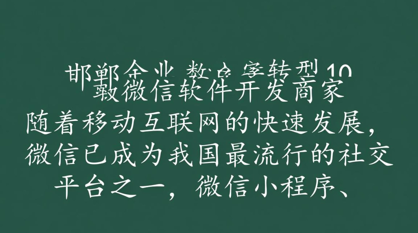 邯郸微信软件开发商家,如何选择优质服务商?价格合理、功能全面是关键? 邯郸微信软件开发商家,如何选择优质服务商?价格合理、功能全面是关键?