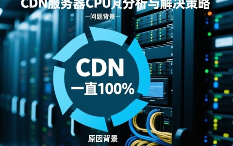 配置CDN后服务器CPU持续100%，原因排查与优化方案？