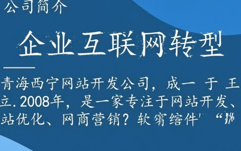 青海西宁有哪些值得推荐的网站开发公司？哪家专业可靠？