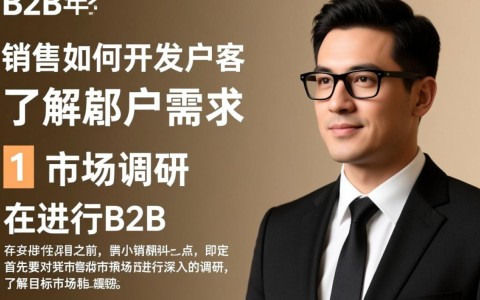 B2B销售如何有效开发客户？有哪些策略和技巧？