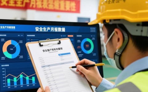 安全生产月报表数据如何确保真实性与准确性？