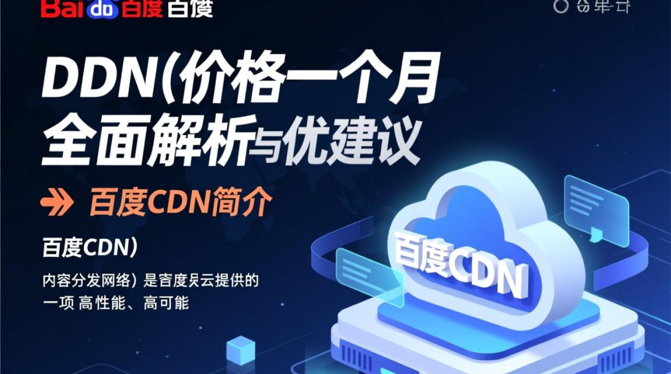 百度CDN价格一个月具体是多少？性价比如何？不同套餐有何差异？