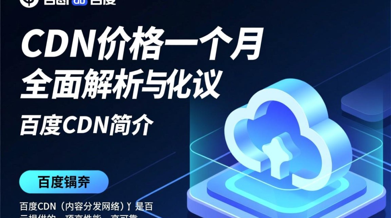 百度CDN价格一个月具体是多少？性价比如何？不同套餐有何差异？