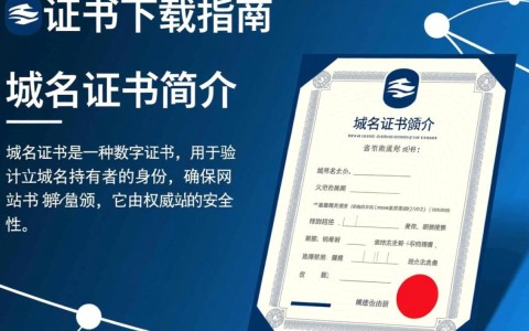 如何正确下载和验证域名域名证书？