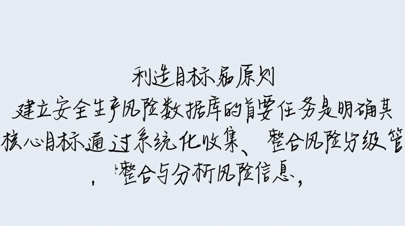 安全生产风险数据库建立步骤有哪些？
