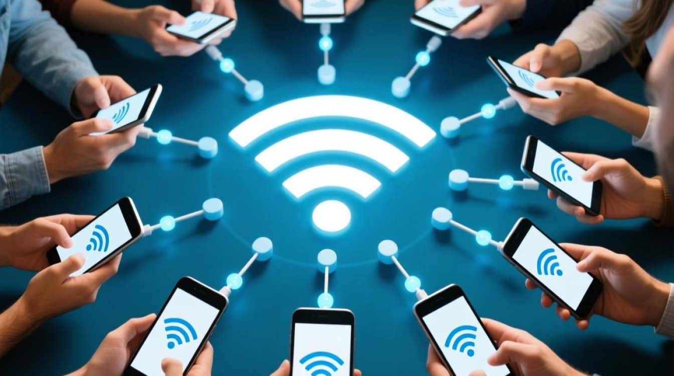 CDN下同一WiFi能否同时连接多部手机？具体数量有限制吗？