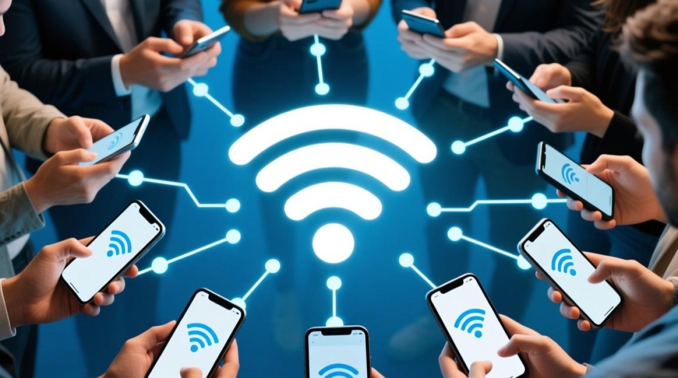 CDN下同一WiFi能否同时连接多部手机？具体数量有限制吗？