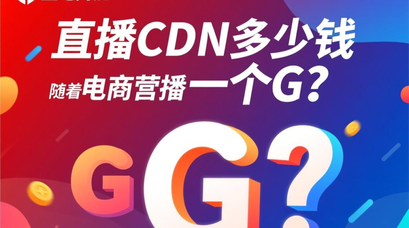 电商直播CDN费用之谜，究竟每个G要花多少钱？