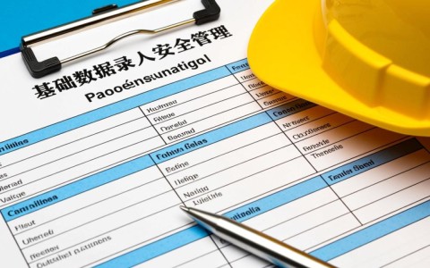 安全生产基础数据录入表格怎么填才规范高效？