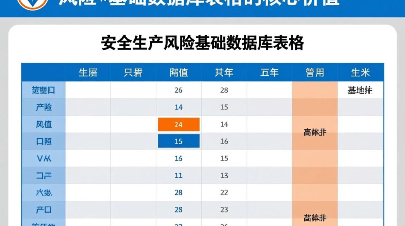 安全生产风险基础数据库表格如何高效构建与应用? 安全生产风险基础数据库表格如何高效构建与应用?