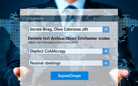 对象存储API中，如何正确配置DeleteDirect冷访问策略的高级设置？