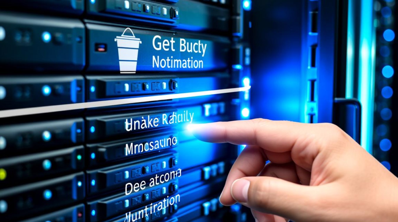 如何正确设置对象存储服务API中的GetBucketNotification高级配置，实现桶的消息通知？