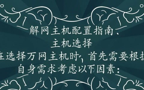 万网主机配置有哪些亮点？性价比如何？值得入手吗？