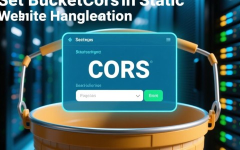 如何正确设置对象存储服务API中的SetBucketCors进行静态网站托管CORS配置？