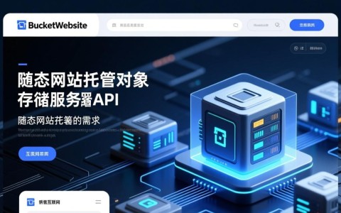 SetBucketWebsite配置桶网站，静态网站托管在对象存储服务API中如何操作？
