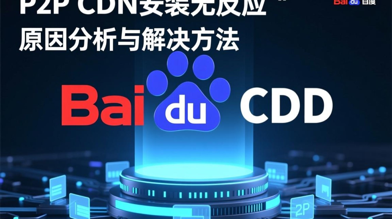 百度P2P CDN安装为何无任何反应?解决方法大揭秘! 百度P2P CDN安装为何无任何反应?解决方法大揭秘!