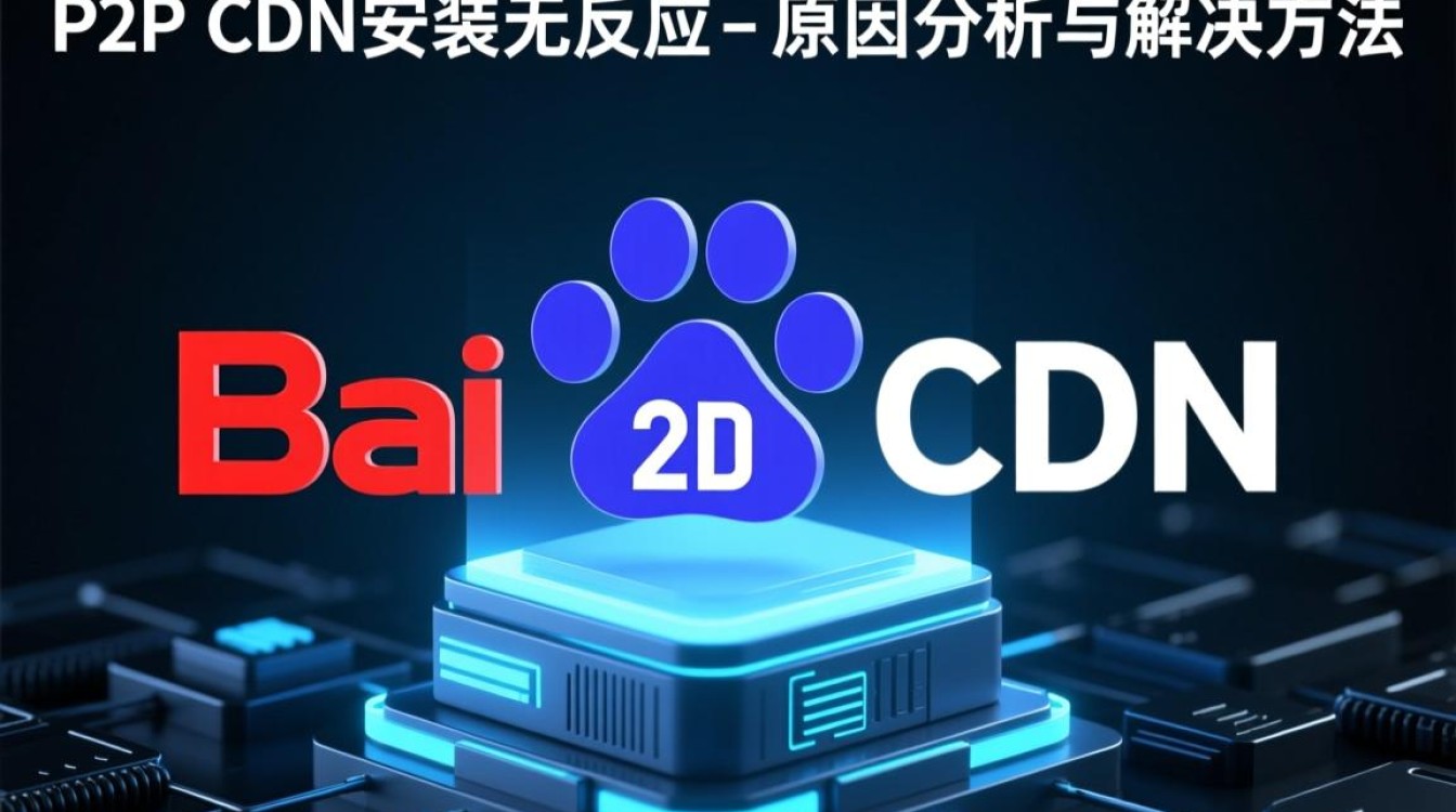 百度P2P CDN安装为何无任何反应?解决方法大揭秘! 百度P2P CDN安装为何无任何反应?解决方法大揭秘!