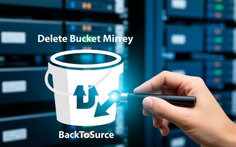 对象存储服务中，删除桶镜像回源规则的高级配置如何操作？