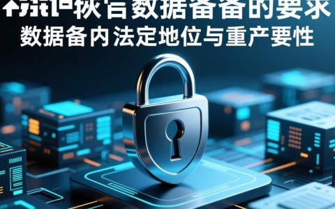 安全法对数据备份有哪些具体要求？企业如何合规？