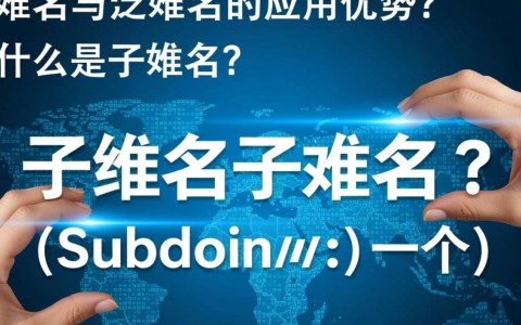子域名与泛域名有何区别？应用场景及优缺点解析？