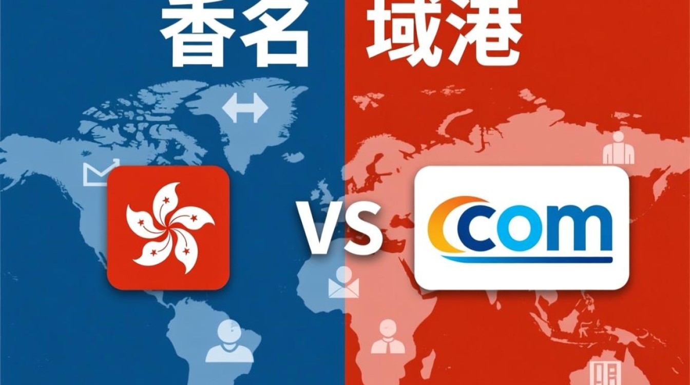 香港域名与com域名有何区别及优势？选择哪个更适合我的网站？